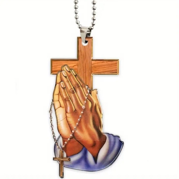 NEW 1 piece  Cross wing rose, daisy  car rear view mirror accessories - Picture 5 of 6